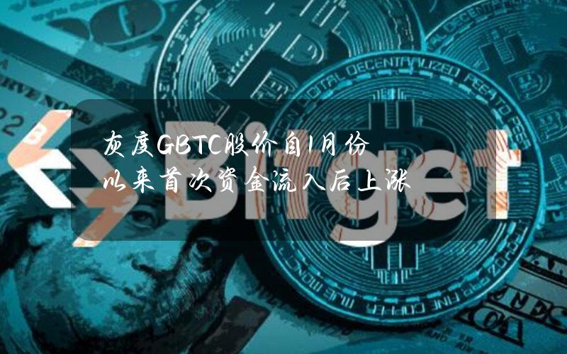 灰度GBTC股价自1月份以来首次资金流入后上涨