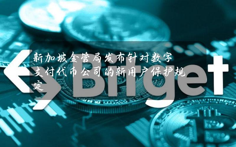 新加坡金管局发布针对数字支付代币公司的新用户保护规定